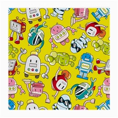 Robot Pattern Lego Medium Glasses Cloth (2 Sides) by Cowasu