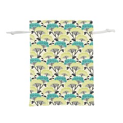 Flora Nature Color Japanese Patterns Lightweight Drawstring Pouch (l) by Cowasu