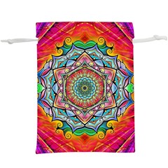 Mandalas Psychedelic Lightweight Drawstring Pouch (xl) by Cowasu