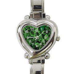 Shanghai Botanical Garden Heart Italian Charm Watch by Cowasu