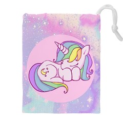 Unicorn Stitch Drawstring Pouch (5xl) by Bangk1t