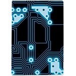 A Completely Seamless Background Design Circuitry A4 Acrylic Clipboard Back