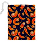 Space Patterns Pattern Drawstring Pouch (5XL) Back