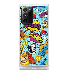 Comic Elements Colorful Seamless Pattern Samsung Galaxy Note 20 Ultra Tpu Uv Case by Amaryn4rt