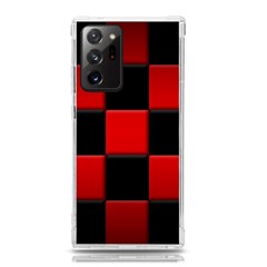 Black And Red Backgrounds- Samsung Galaxy Note 20 Ultra Tpu Uv Case by Amaryn4rt