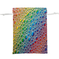Bubbles Rainbow Colourful Colors Lightweight Drawstring Pouch (xl) by Amaryn4rt