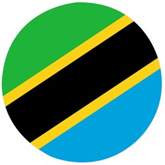 Flag Of Tanzania Wooden Bottle Opener (round) by Amaryn4rt