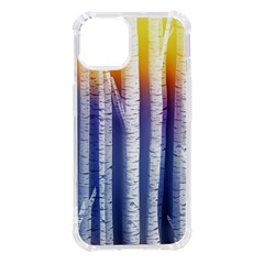Birch Tree Background Scrapbooking Iphone 14 Tpu Uv Print Case