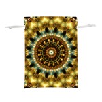 Pattern Abstract Background Art Lightweight Drawstring Pouch (S) Back