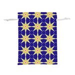 Seamless Pattern Background Lightweight Drawstring Pouch (L) Back