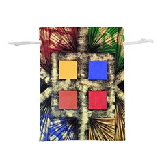 Acrylic Abstract Art Design  Lightweight Drawstring Pouch (s) by Rbudhiya