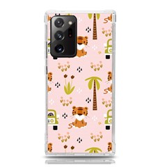 Cute-tiger-car-safari-seamless-pattern Samsung Galaxy Note 20 Ultra Tpu Uv Case by uniart180623