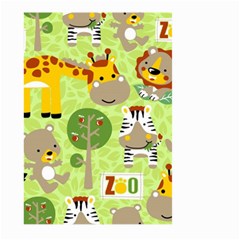 Funny-animals-cartoon Large Garden Flag (two Sides) by uniart180623