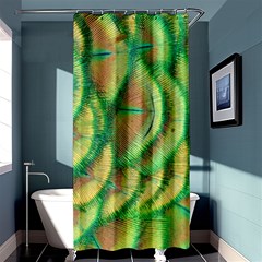 Beautiful-peacock Shower Curtain 36  X 72  (stall)  by uniart180623
