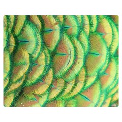 Beautiful-peacock Premium Plush Fleece Blanket (medium) by uniart180623