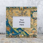 Vintatge Map Of Washington Dc White Box Photo Frame 4  x 6  Front