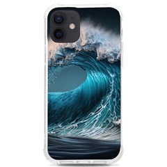 Tsunami Waves Ocean Sea Water Rough Seas Iphone 12/12 Pro Tpu Uv Print Case by uniart180623