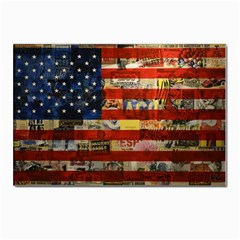 Usa Flag United States Postcards 5  X 7  (pkg Of 10) by uniart180623