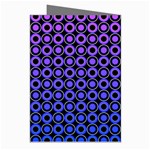 Mazipoodles Purple Pink Gradient Donuts Polka Dot Greeting Cards (Pkg of 8) Right