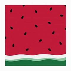Minimalist Summer Watermelon Wallpaper Medium Glasses Cloth by Ravend