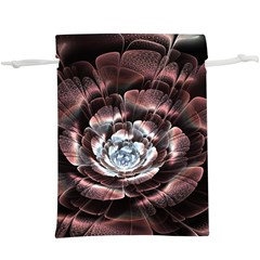 Flower Fractal Art Cool Petal Abstract Lightweight Drawstring Pouch (xl) by uniart180623