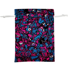Grafitti Graffiti Abstract Artwork Digital Lightweight Drawstring Pouch (xl) by uniart180623