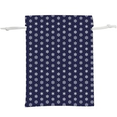 Snowflakes Abstract Snowflake Abstract Pattern Lightweight Drawstring Pouch (xl) by uniart180623