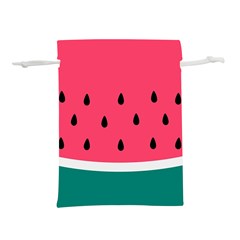 Watermelon Fruit Pattern Lightweight Drawstring Pouch (s) by uniart180623
