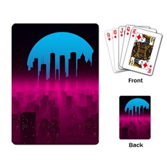Futuristic Cityscape Playing Cards Single Design (rectangle) by uniart180623
