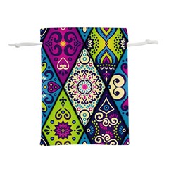 Ethnic Pattern Abstract Lightweight Drawstring Pouch (s) by uniart180623