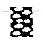 BW Clouds Lightweight Drawstring Pouch (L) Back