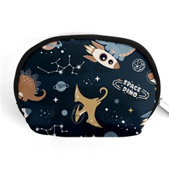 Space Theme Art Pattern Design Wallpaper Accessory Pouch (medium) by Simbadda