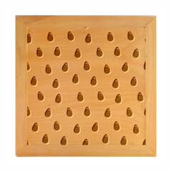 Seamless-watermelon-surface-texture Wood Photo Frame Cube by Simbadda
