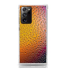 Rain Drop Abstract Design Samsung Galaxy Note 20 Ultra Tpu Uv Case by Excel
