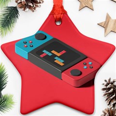 Gaming Console Video Ornament (star) by Grandong