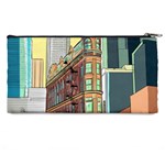 Building Urban Architecture Tower Pencil Case Back