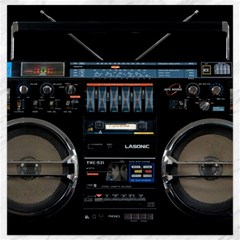 Vintage Radio Canvas 12  X 12  by Proyonanggan