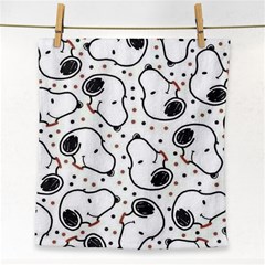 Dog Pattern Face Towel by Bangk1t