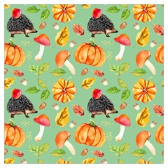 Autumn Seamless Background Leaves Wallpaper Texture Lightweight Scarf  by Bangk1t