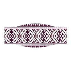 Illustration Ukrainian Folk Seamless Pattern Ornament Stretchable Headband by pakminggu