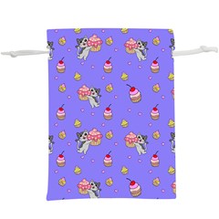 Art Pattern Design Seamless Scrapbooking Lightweight Drawstring Pouch (xl) by pakminggu