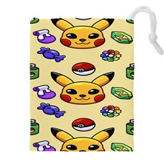 Pikachu Drawstring Pouch (5xl) by artworkshop