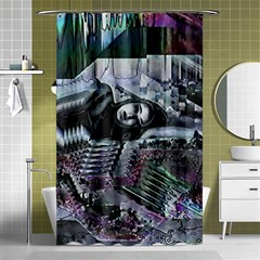 Cyberpunk Drama Shower Curtain 48  X 72  (small)  by MRNStudios