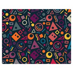Doodle Pattern Premium Plush Fleece Blanket (medium) by Grandong