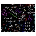 Mathematics  Physics Maths Math Pattern Two Sides Premium Plush Fleece Blanket (Small) 50 x40  Blanket Back