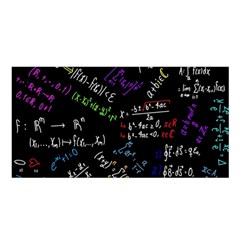 Mathematics  Physics Maths Math Pattern Satin Shawl 45  X 80  by Grandong
