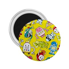 Robot Pattern 2 25  Magnets by Grandong