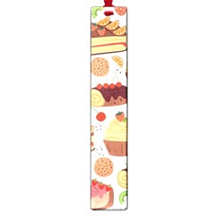 Dessert And Cake For Food Pattern Large Book Marks by Grandong