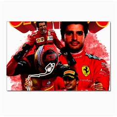 Carlos Sainz Postcards 5  X 7  (pkg Of 10) by Boster123