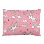 Cute-unicorn-seamless-pattern Pillow Case (Two Sides) Back